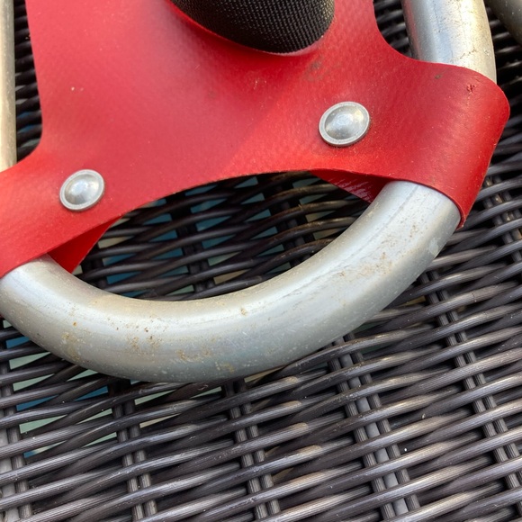 Alias adjustable snowshoes Jr series red - Picture 6 of 8